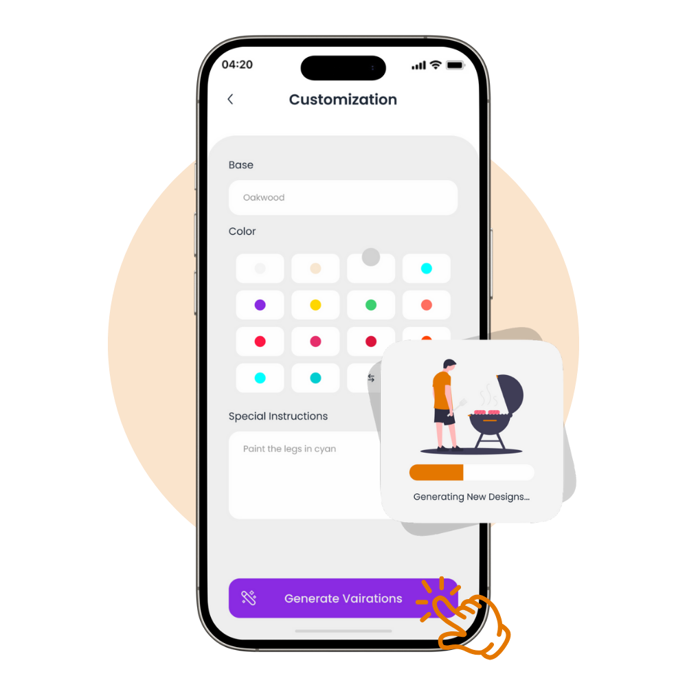Design Rehab Consumer App Interface